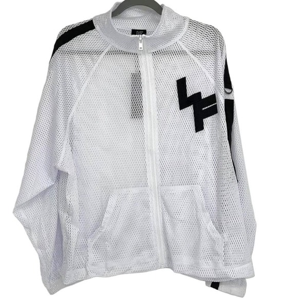 LF THE BRAND WHITE MESH WITH BLACK LOGO ON FRONT VINTAGE LOOK SMALL - Picture 1 of 5